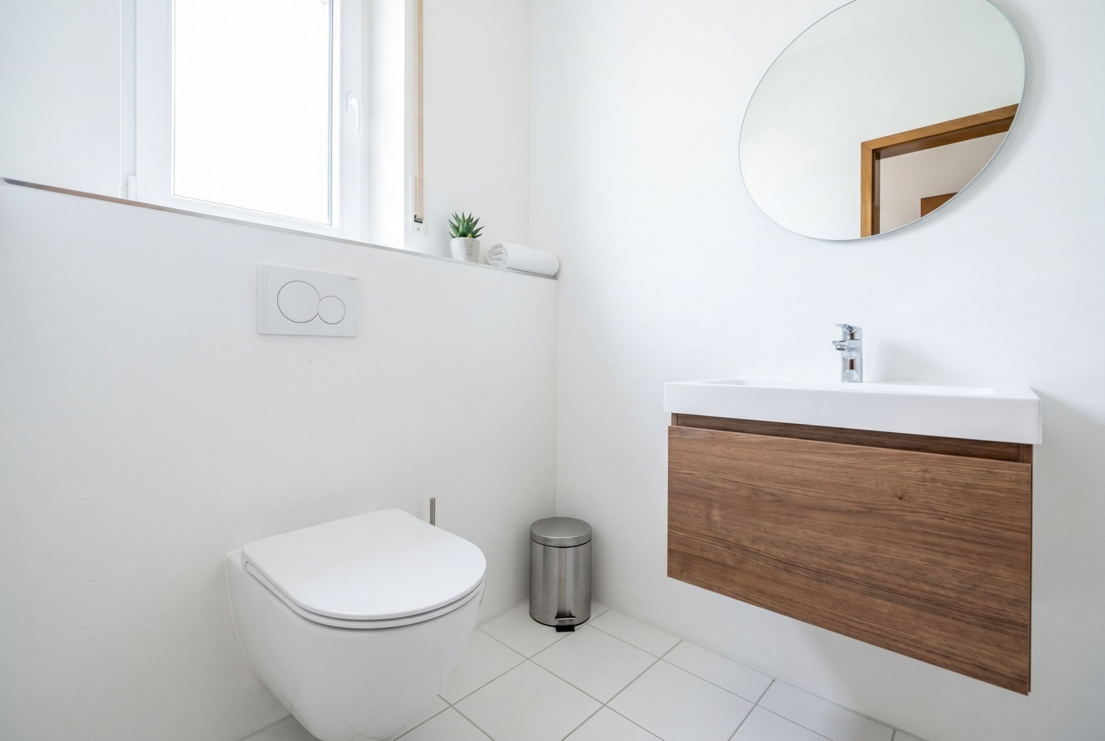 Gäste - WC (KI-Einrichtung)
