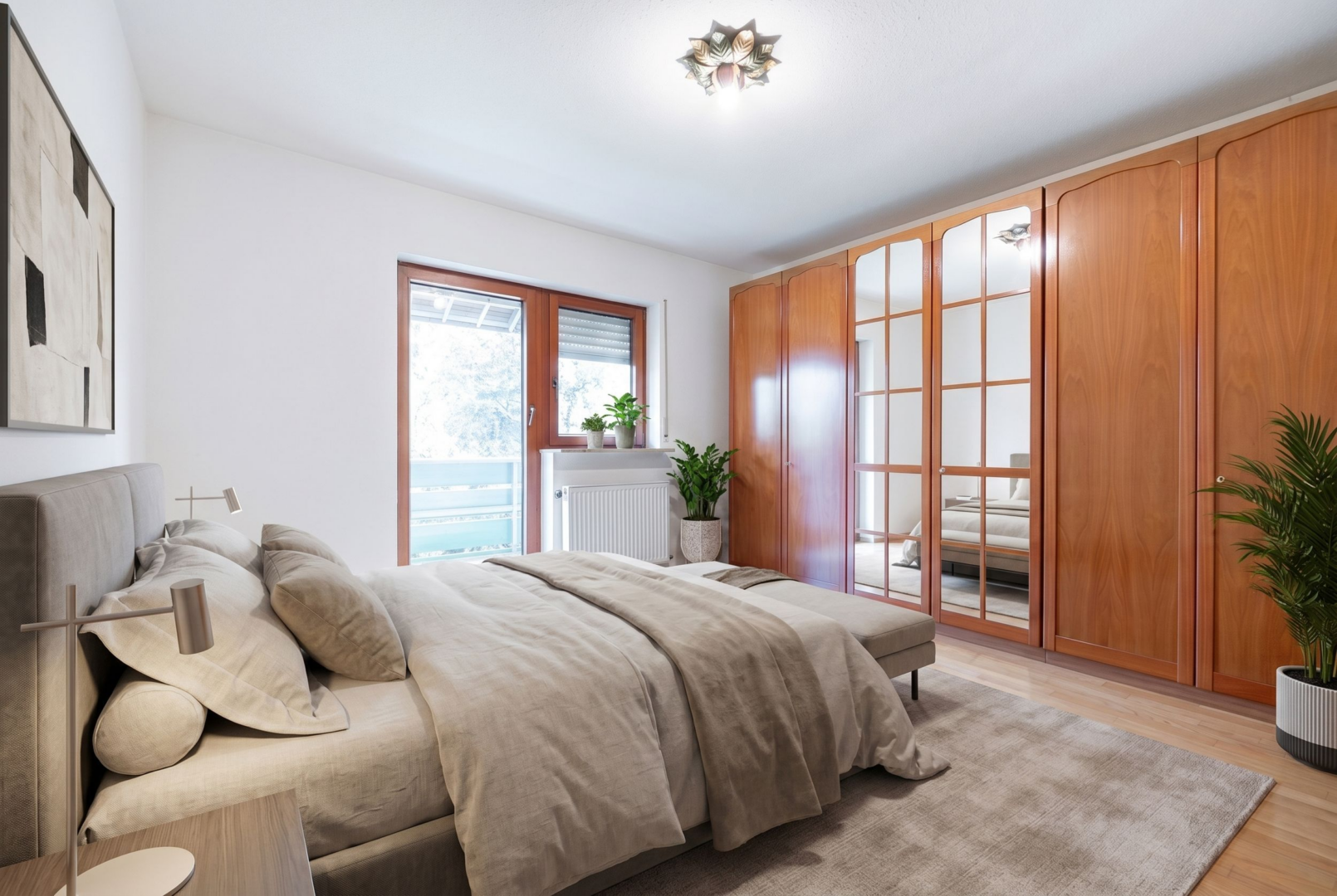 Schlafzimmer 3(KI-Einrichtung)